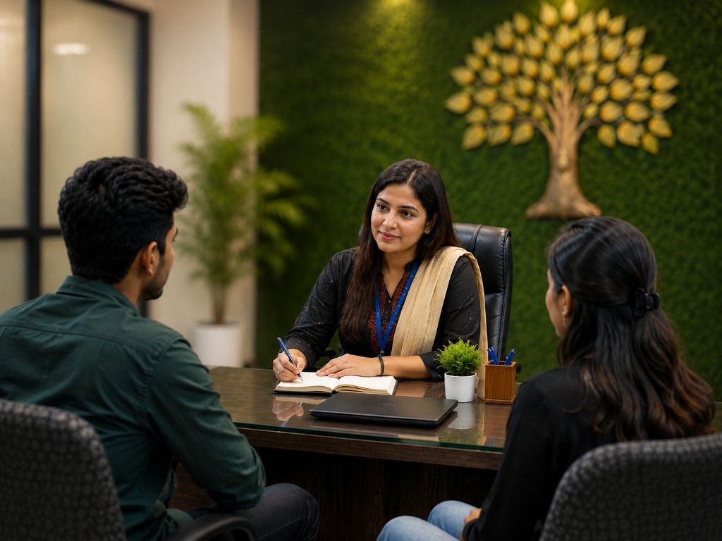 Career counselling session at Training Jaipur IT institute